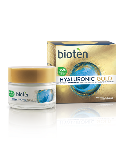 Bioten Kρέμα Ημέρας  Hyaluronic Gold Cream  50ml