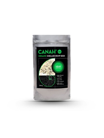 Canah Αποφλοιωμένοι Σπόροι Κάνναβης Βιολογικοί - 500γρ