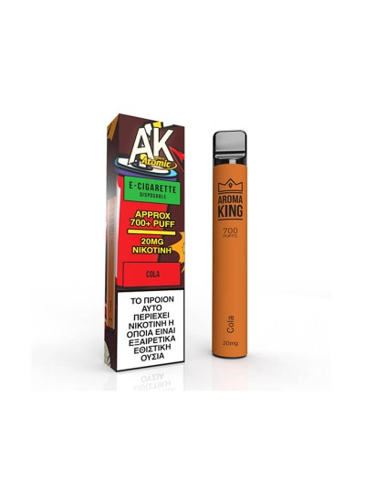 AK Ηλεκτρονικό Τσιγάρο με 20mg Νικοτίνη Cola - 2ml