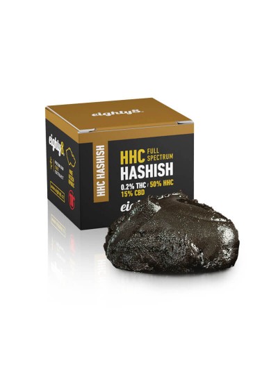 Eighty8 Hashish HHC 50% CBD 15% - 1γρ