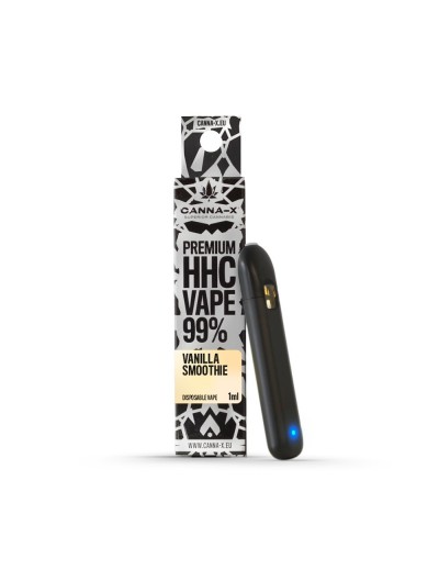 Canna-X Ηλεκτρονικό Τσιγάρο Μιας Χρήσης 99% HHC Vanilla Smoothie - 1ml