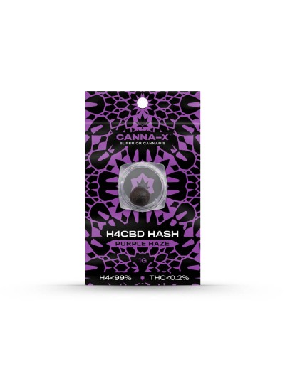 Canna-X H4CBD Hash Εκχύλισμα Purple Haze 99% - 1γρ.
