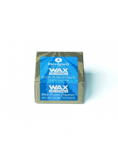 Wax Cbd & Cbg Crumble/  Blue Dream  Terpenes -500mg